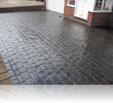 London Cobble Drive and Path Charcoal