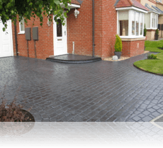 Country Cobble Drive and Path Basalt Grey