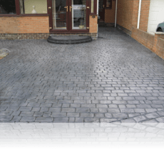 Country Cobble Drive Platinum Grey